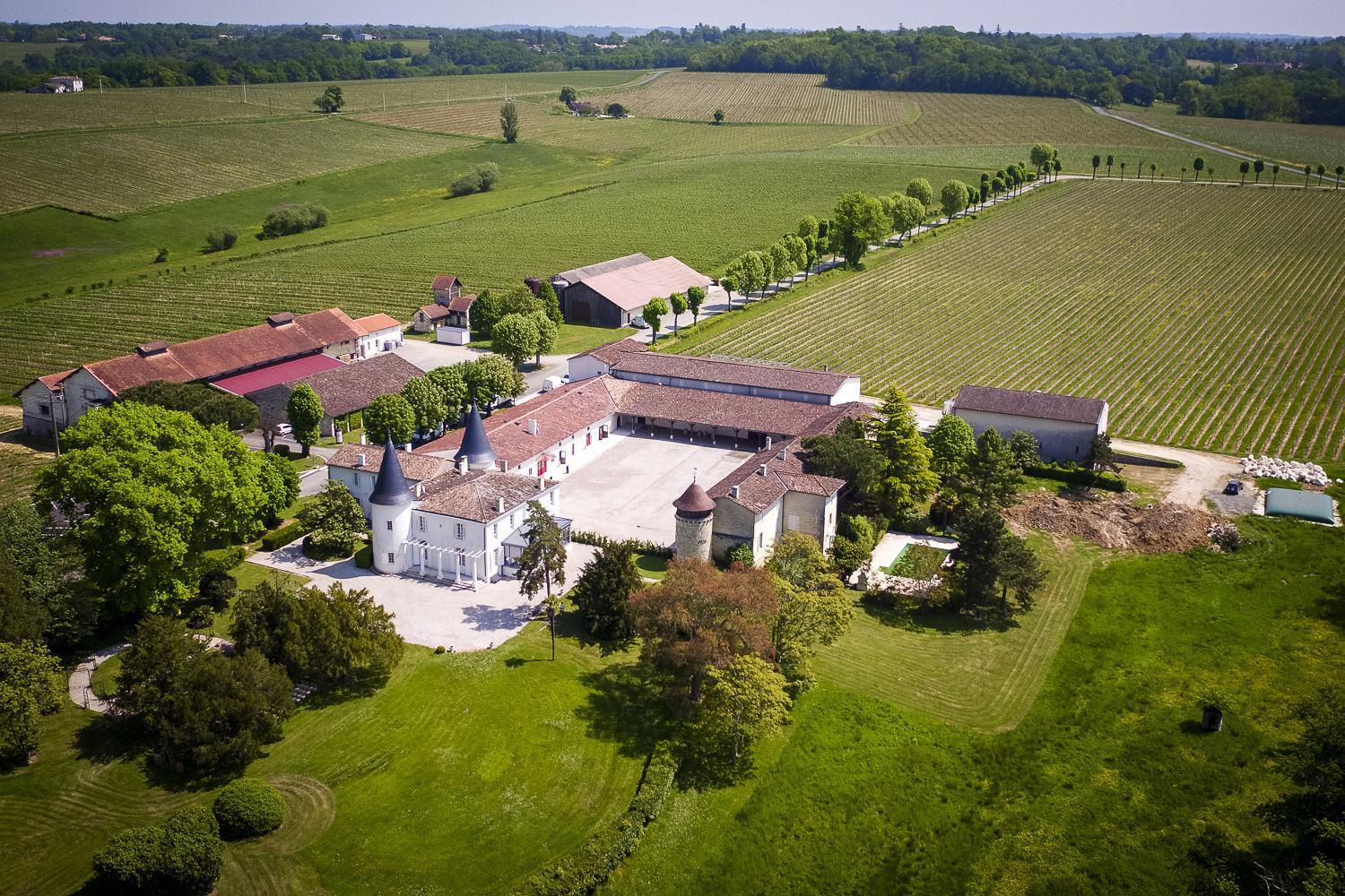 Chambres D'Hotes Du Chateau De Seguin Lignan-de-Bordeaux エクステリア 写真